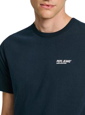 T-Shirt Pepe Jeans in Marineblau für Männer