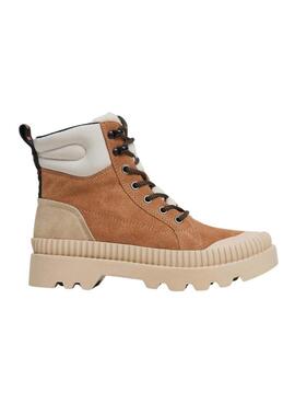 Pepe Jeans Ascot braune Stiefel für Frauen