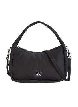 Handtasche Calvin Klein Jeans Block Mini Zip Schwarz für Frauen