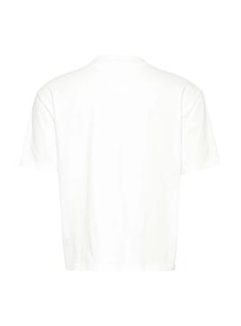 T-Shirt Tommy Jeans Clean Linear  Weiß Damen