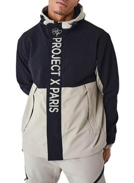 Jacke Project x Paris Colorblock Stein und Schwarz für männer