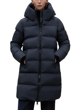Mantel Ecoalf Manliealf blau für damen