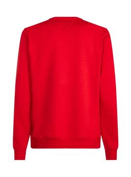 Sweatshirt Tommy Hilfiger Multi Crest Rot Herren