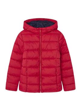 Daunenjacke Pepe Jeans Vivian Short rot für mädchen