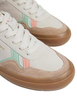 Turnschuhe Pepe Jeans Travis Retro Weiß für frauen