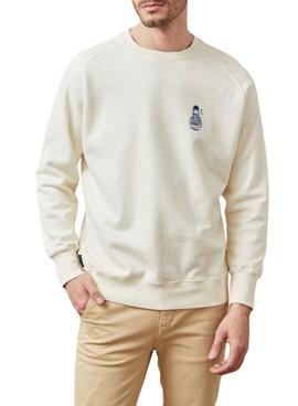 Sudadera Altonadock Möwe beige für männer