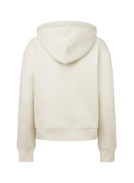 Sweatshirt Pepe Jeans Frida beige für frauen