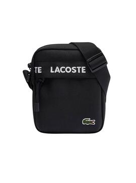 Camera Tasche Lacoste Logo Schwarz für Männer