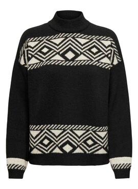 Pullover Only Victoria Schwarz für frauen