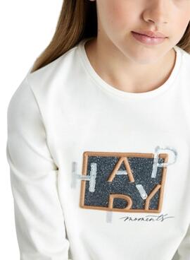 T-Shirt Mayoral Happy Moments für Mädchen
