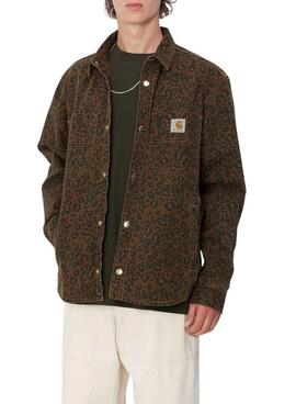 Overshirt Carhartt Conro Leopard für männer