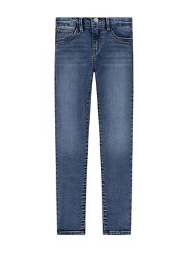 Jeans Levis 710 Super Skinny für Mädchen