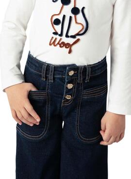 Jeans Mayoral Dunkel Denim für mädchen