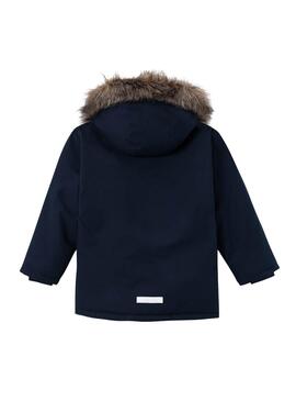 Parka Name It Master Marineblau für Kinder