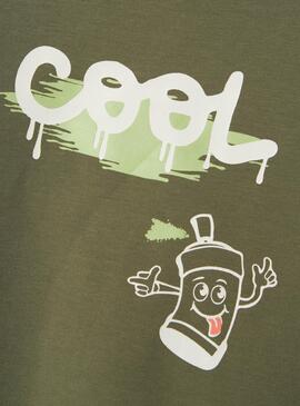 Sweatshirt Name It Nole Khaki für Kinder