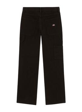 Hose Dickies Carpenter Schwarz für Mädchen und Jungen