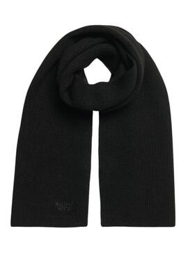 Schal Superdry Soft Rib Schwarz für Frauen