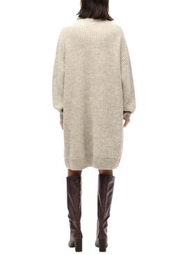 Kleid Superdry Chunky Beige für Frauen