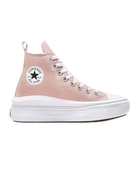 Converse All Star Chuck Taylor Move Rosa für Damen.