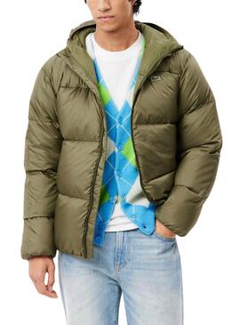 Jacke Lacoste Gepolstert Grün für Männer