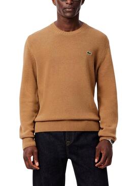 Pullover Lacoste Tricot camel für Männer
