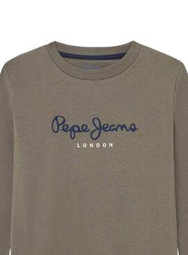 T-Shirt Pepe Jeans Herman grün für Jungen