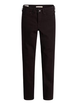 Jeans Levis 712 Schwarz für Frauen