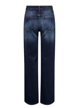 Jeans Only Madison Blush Wide Leg Dunkelblau für Frauen