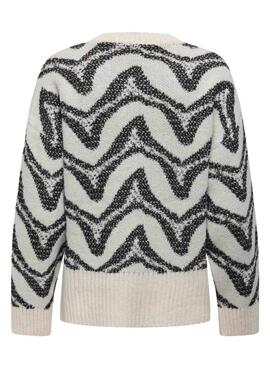 Pullover Only Jane Jacquard-Druck für Frauen