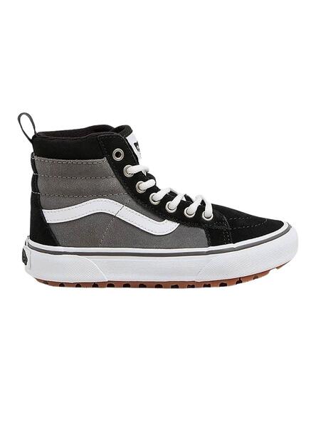 Sneaker Vans MTE SK8 Hi Schwarz und Grau fur Kinder