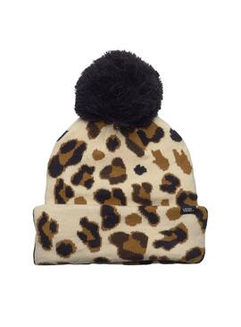 Mütze Vans Chillest Pom Leoparden für mädchen