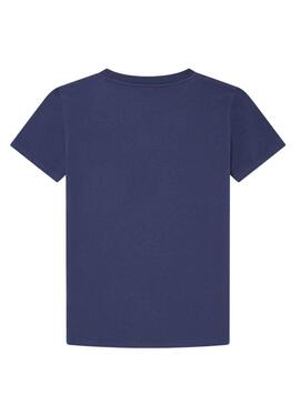 T-Shirt Pepe Jeans New Art Marine für Kinder