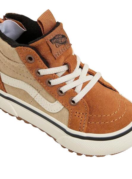Tan vans toddler cheap
