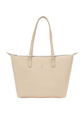 Tasche Tommy Hilfiger Poppy Tote Beige für frauen