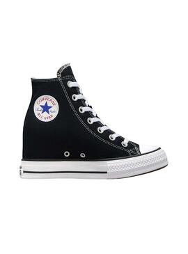 Sneaker Converse Chuck Taylor All Star Wedge Schwarz für frauen