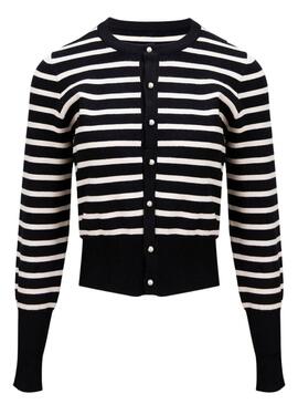 Jacke Only Valley Streifen mit Perlen für Frauen