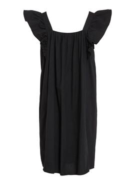Schwarzes Kleid Vila Vipimma für Damen
