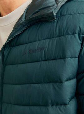 Gepolsterte Jacke Jack and Jones Estate, faltbar, grün für Herren