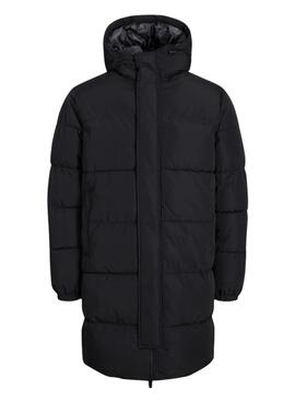 Gepolsterter Mantel Jack and Jones Bradley Schwarz für Herren.