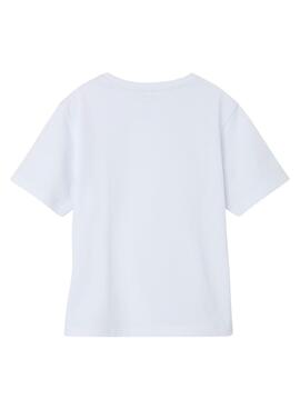 T-shirt Name It Greg weiß für Jungen