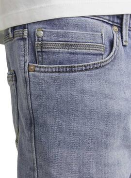 Bermudas Jack und Jones Chris Wood helle Denim für Männer