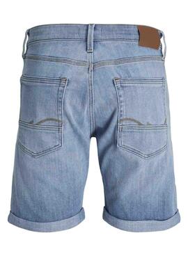 Bermudas Jack und Jones Chris Wood helle Denim für Männer