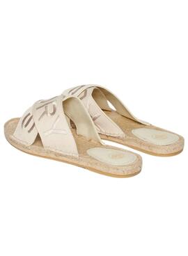 Superdry Sandalen in Beige für Damen