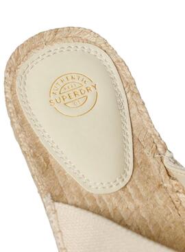 Superdry Sandalen in Beige für Damen