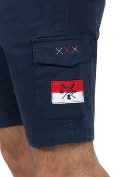 Bermuda El Pulpo Patch-Fracht Marine für Herren