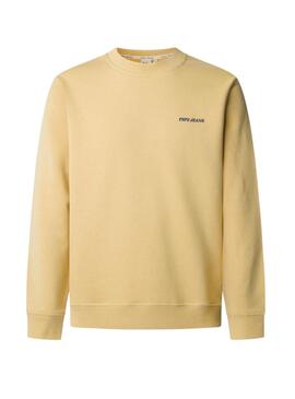 Sweatshirt Pepe Jeans Damian gelb für Herren