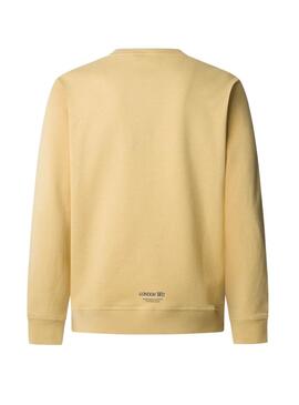 Sweatshirt Pepe Jeans Damian gelb für Herren