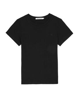 T-Shirt Calvin Klein Classic Schwarz Für Damen