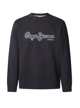 Sweatshirt Pepe Jeans Dorian schwarz für Herren