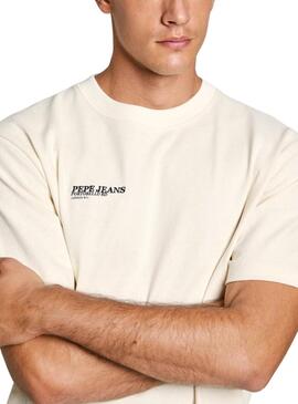T-shirt Pepe Jeans Dalton weiß für Herren